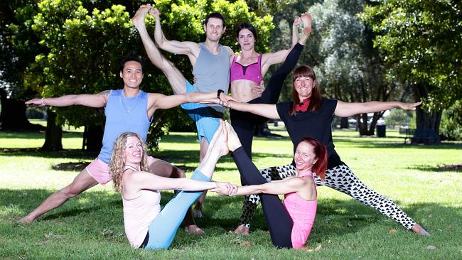 Yoga Garage at YogAdelaide teaching yoga to the Adelaide community